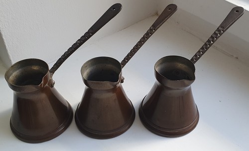 Mokka kännchen aus kupfer - 3,