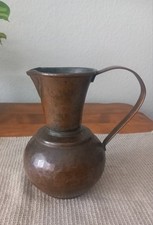 Alte Kupfer Kanne Handarbeit