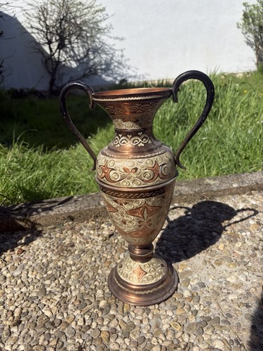 Kupfer vase handarbeit - vase,