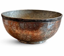 Handgetriebene Kupferschale