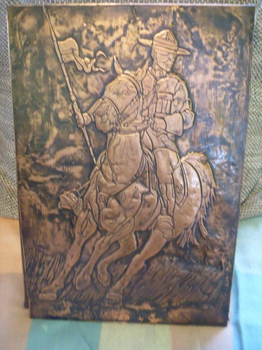 Kupferbild kupferrelief auf - kupferrelief,