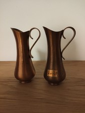2 x Kupferkrug Kanne Vase