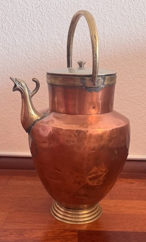 Kupferkanne mit deckel - kupferkanne,