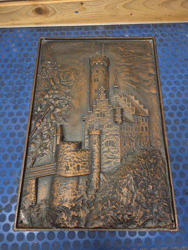Kupfer relief bild - relief,