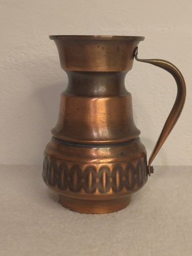Vintage kupfer krug - kupfer,
