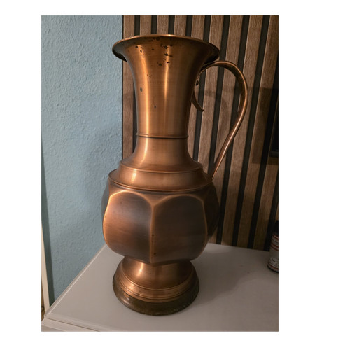 Künstlerische kupfer kanne - kupfer,