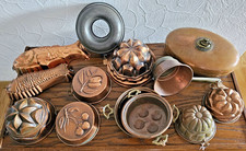 Konvolut alte Kupferformen