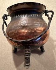 Topf Kupfer / Messing Füße