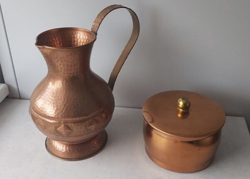 Vintage kupfer set - vintage, kupfer-set