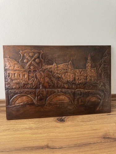 Kupferbild relief wandbild - relief,