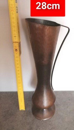 Vintage kupfer krug vase - vintage,