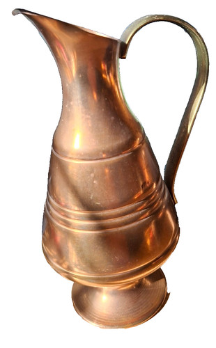 Kleine kupfervase kupferkanne - kleine, kupfervase/