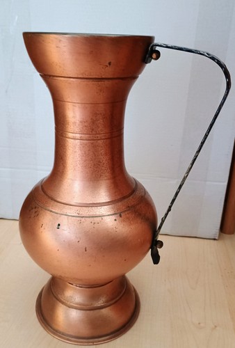 Vintage alte kupfervase mit - vintage,