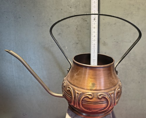 Aus nachlaß kupfer gießkanne - kupfer,