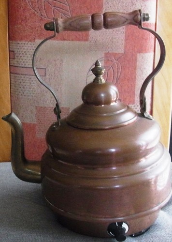 Alter kupfer wasserkessel - alter, /