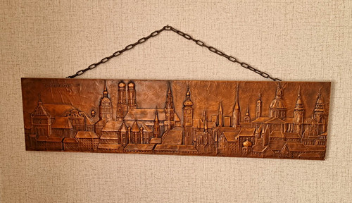 Kupfer wandbild wandrelief - kupfer, wandbild/wandrelief