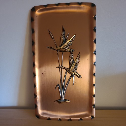Kupfer relief wandbild - relief,