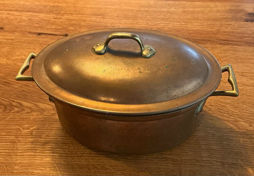 Ovale schale mit zwei henkeln - zwei,
