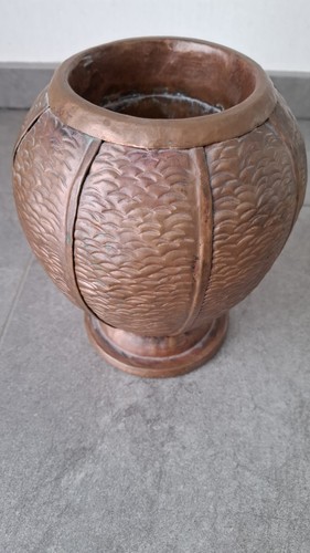 Kupfer vase handgefertigt - kupfer,