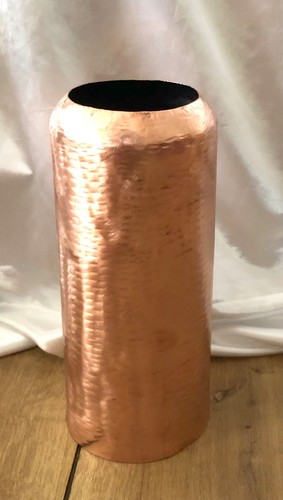 Kupfervase massiv bodenvase - kupfervase,
