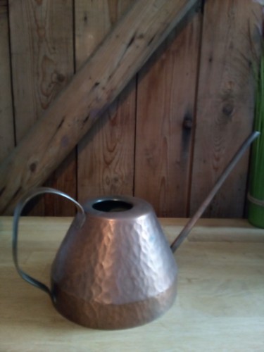 Alte kupferkanne gießkanne - kupferkanne,