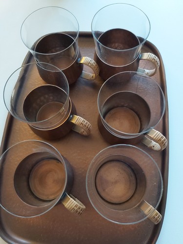Tee service massiv kupfer - massiv,
