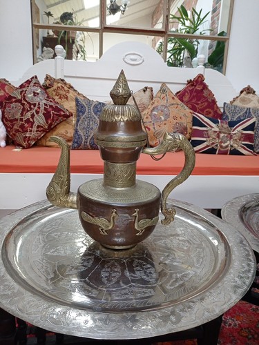 Orientalische kupferkanne - orientalische,