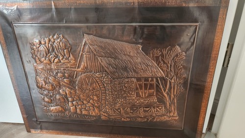 Kupfer relief bild - kupfer,