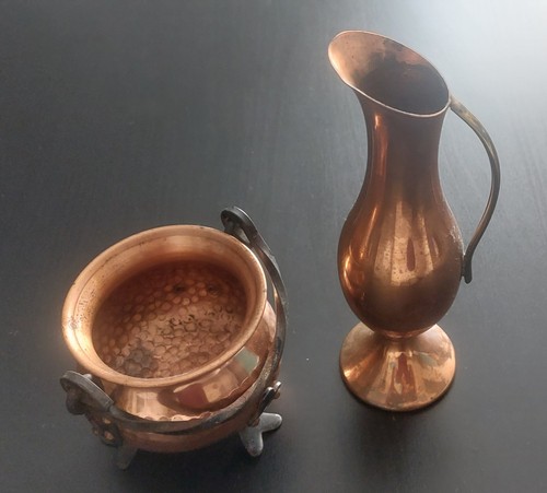 Vintage kupfer deko set - kupfer, deko-set