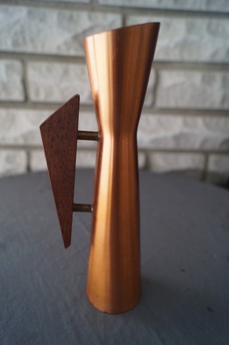 Gepflegte vase aus kupfer - aus, mit