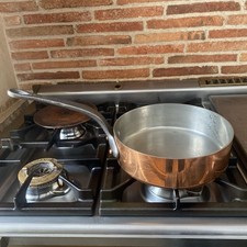 Kupfer Stielkasserolle Made in