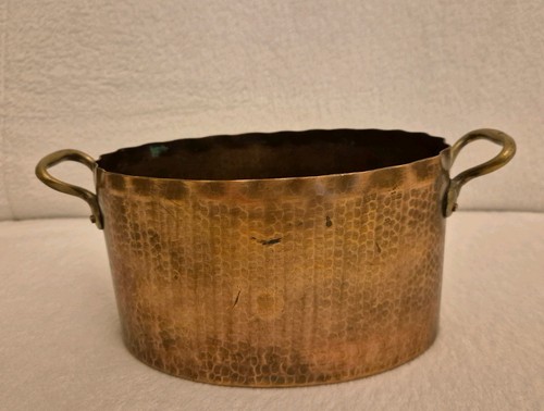 Handgehämmerter kupfertopf - handgehämmerter,